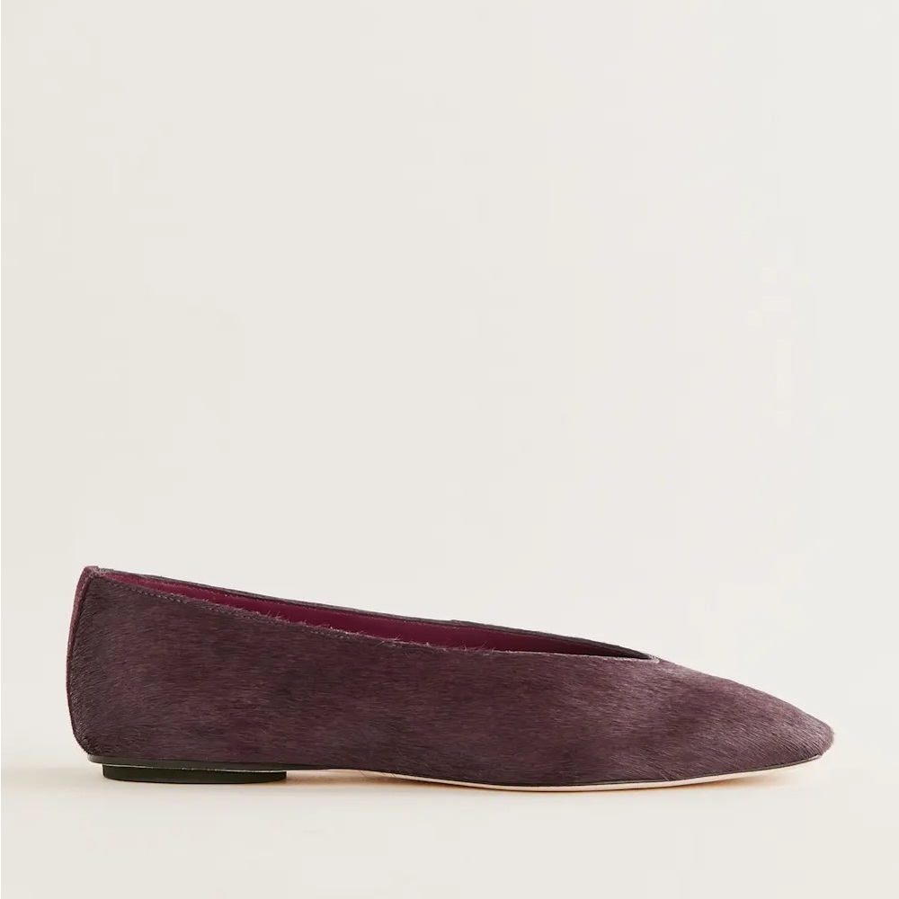 Reformation Prudence Pony Hair Flats - Picture 2 of 9